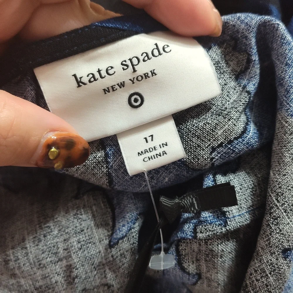 NWT Kate Spade X Target Women’s Size 17 Floral One Shoulder Linen Blend Jumpsuit